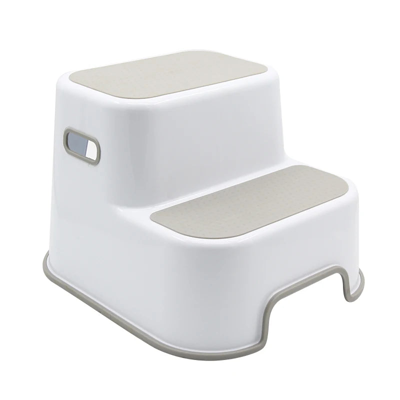 Modern Living Room Plastic Two Step Toilet Potty Training Chair Stool with Soft Grip for Children