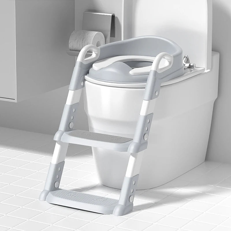 Trendy Eco-friendly Soft Stair Infant Potty Pot Baby Toilet Seat for Potty Training