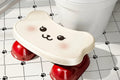 Strong Load-Bearing Bathroom Plastic Footstool Cute Plastic Foot Stool Durable Cartoon Household Toilet Foot Stool