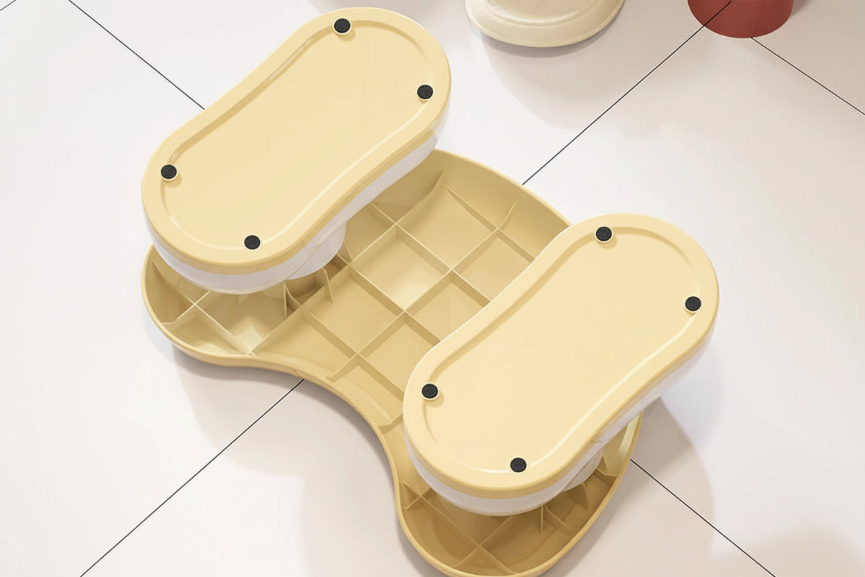 Durable Household Plastic Toilet Stool Thickened Bathroom Footstool Strong Load-Bearing Astronaut Plastic Toilet Stool